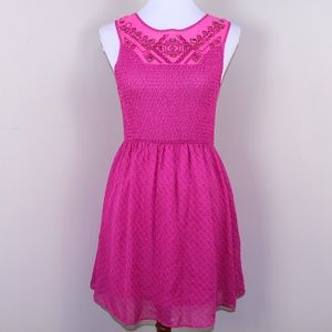 Studded Pink Dress by Teen Vogue for MyStyleLab